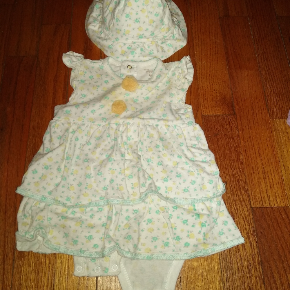 Dress with hat